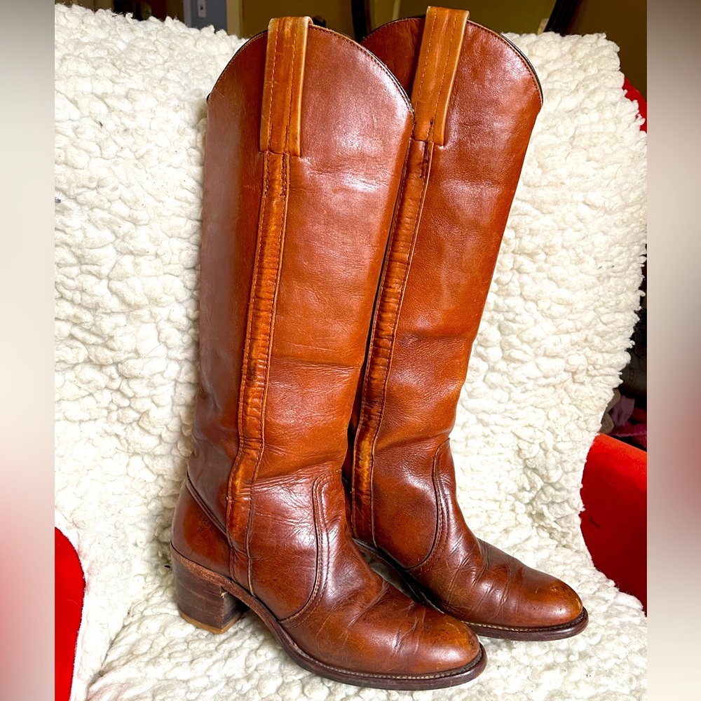 Vintage 80’s Frye Western Boot